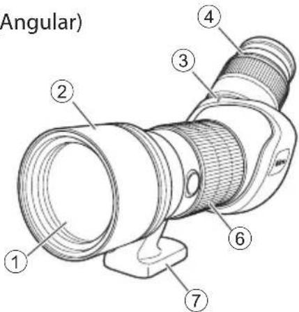 NIKON Monarch ED - Nomenclatura - 2