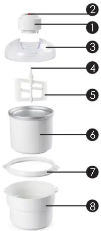 DOMO DO2309L - TEILE - 1