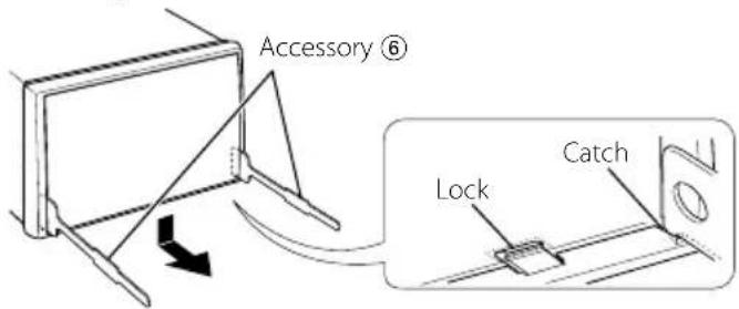 KENWOOD DNX7032 - Removing the Hard Rubber Frame (escutcheon) - 1