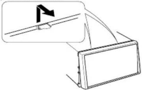 KENWOOD DNX7032 - Removing the Hard Rubber Frame (escutcheon) - 3