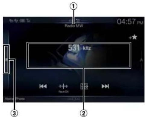 ALPINE X701DA4R - Radio/RDS - 3