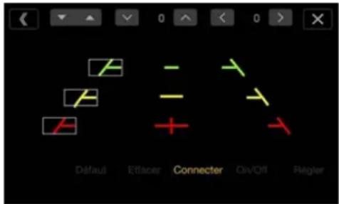 ALPINE X701DA4R - Appuyez sur [Connector]. - 1