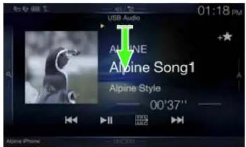 ALPINE X701DA4R - À propos des réglages des raccourcis - 1