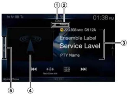 ALPINE X701DA4R - DAB/DAB+/DMB - 1