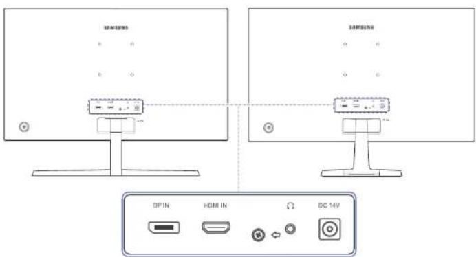 SAMSUNG C27F390FHR - Face arrrière - 2
