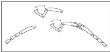 AURIOL IAN 324148 - Instructions de raccourcissement du bracelet pour le modèle 3 - 2