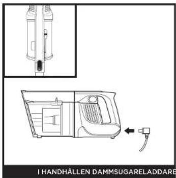 SHARK IZ251EU - LADDA BATTERIET - 2