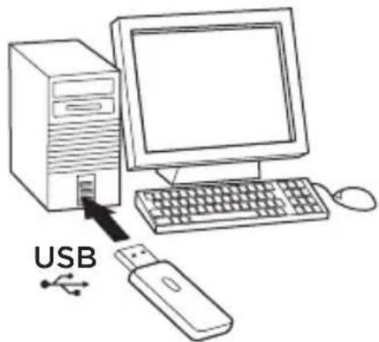 LOGITECH BH870 - Connect the headset to your computer - 2