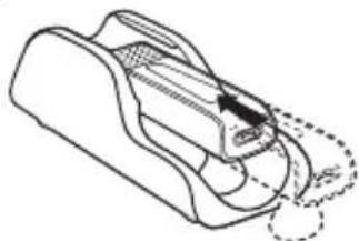 LOGITECH BH870 - Step 2: Insert the headset into the travel charger - 1