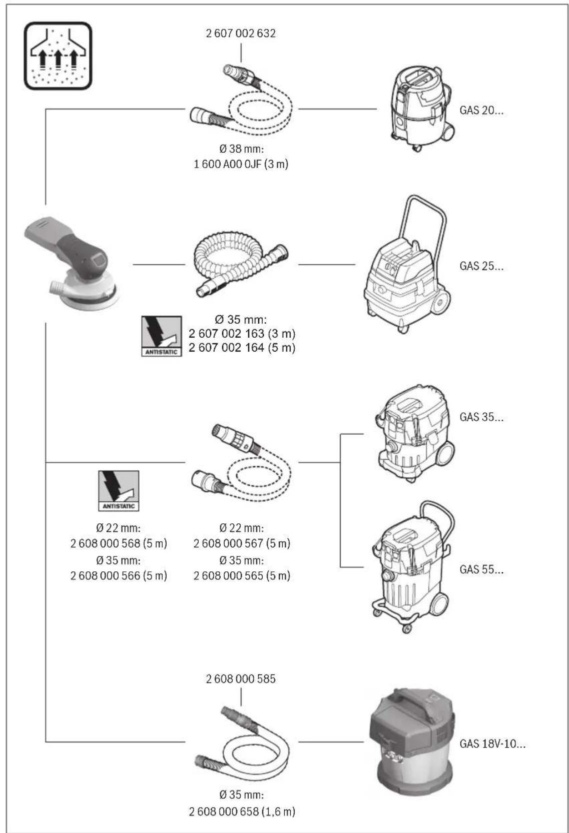 BOSCH GEX 18V125 Professional - :Gal/（SJJLwSgjjL - 38