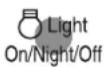PANASONIC NNP295 - Setting Light On/Night/Off - 1