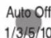 PANASONIC NNP295 - Setting Auto Off 1/3/5/10 - 1