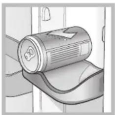 INDESIT TAA 5 1 - Clayettes pour CANETTES DE BOISSON - 1