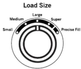 HOTPOINT HTW240ASKWS - Load Size (Tamaño de cargo) (en algunos modelos) - 1