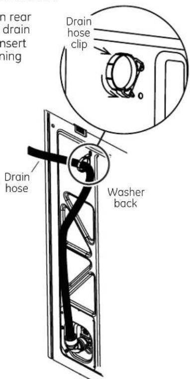 HOTPOINT HTW240ASKWS - CONNECT TO DRAIN - 1