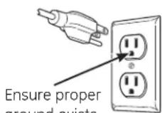 HOTPOINT HTW240ASKWS - - Electrical Shock Hazard - 1