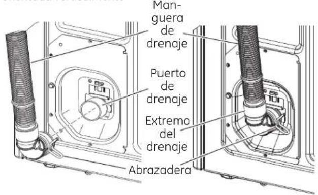 HOTPOINT HTW240ASKWS - CONECTE LA MANGUERA DE DESAGUE A LA LAVADORA - 1