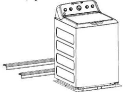 HOTPOINT HTW240ASKWS - REMOVE THE BASE - 1
