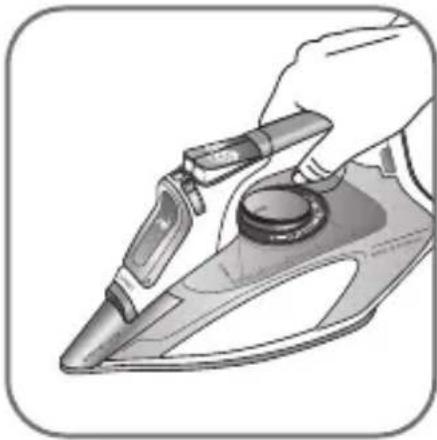 ROWENTA Focus DW5197 - TEMPERATURE AND STEAM ADJUSTMENT\*2a. - 1