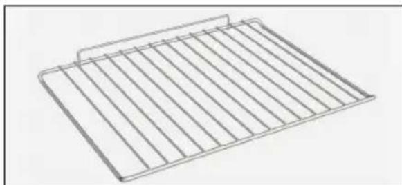 CANDY FCNE635X - Grille métalique - 1