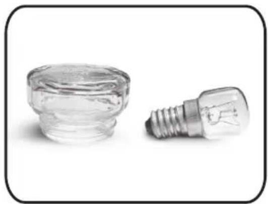 CANDY FCNE635X - CHANGING THE BULB - 4