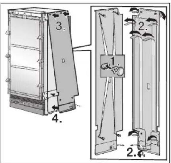 MIELE KSK 2001 - MOHTAX Ha OTONJIeHneTo Ha CTpaHnUHaT a CTeHa - 1