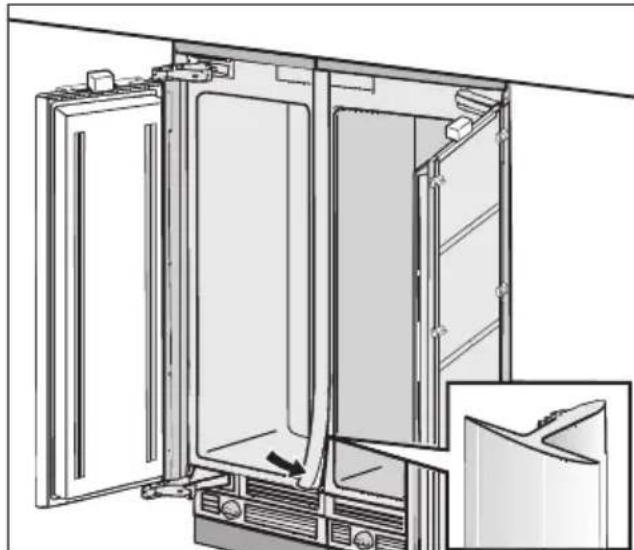 MIELE KSK 2001 - en - Securing a side-by-side combination - 5