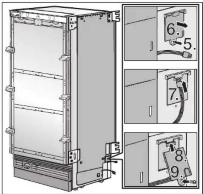 MIELE KSK 2001 - Montáž topení boční stěny - 2