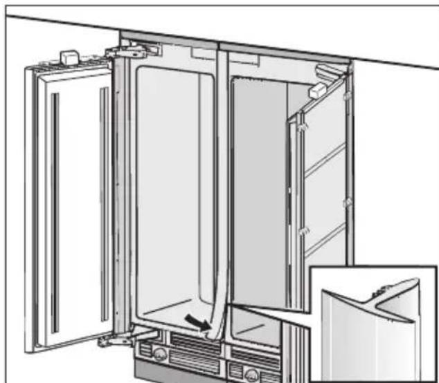 MIELE KSK 2001 - ro - Fixarea unei combinații side-by-side - 3