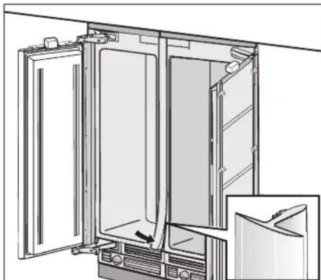 MIELE KSK 2001 - nl - Bevestiging van een side-by-side combinatie - 5