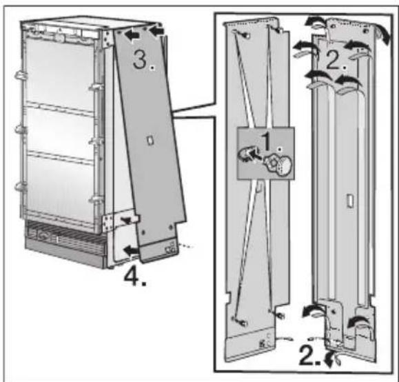 MIELE KSK 2001 - Zijwandverwarming monteren - 1