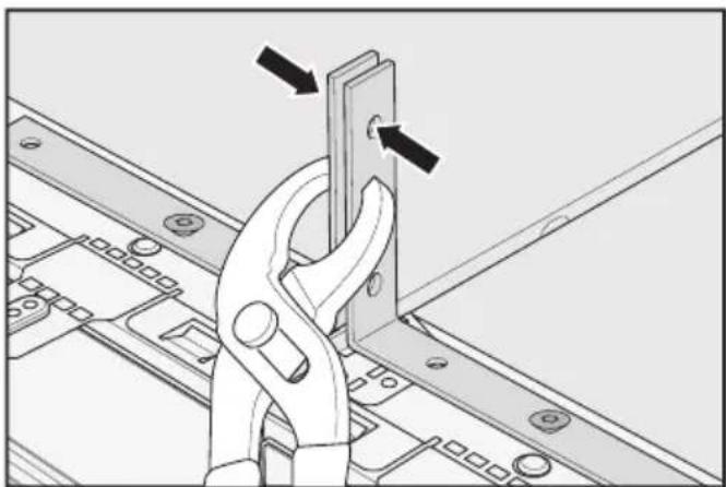 MIELE KSK 2001 - it - Fissaggio di una combinazione side-by-side - 1