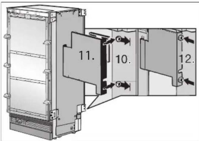 MIELE KSK 2001 - Montarea incalzirii in pereti la-terali - 3