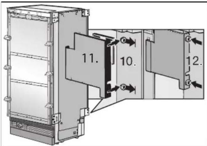 MIELE KSK 2001 - fr - Fixation d'une combinaison côte-à-côte (side-by-side) - 2