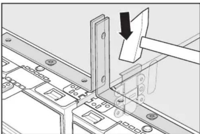 MIELE KSK 2001 - fr - Fixation d'une combinaison côte-à-côte (side-by-side) - 2