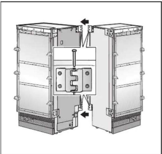MIELE KSK 2001 - Unir los aparatos de frio - 1