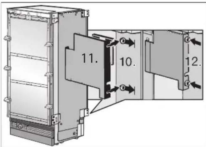 MIELE KSK 2001 - pt - Fixação de uma combinação side-by-side - 2