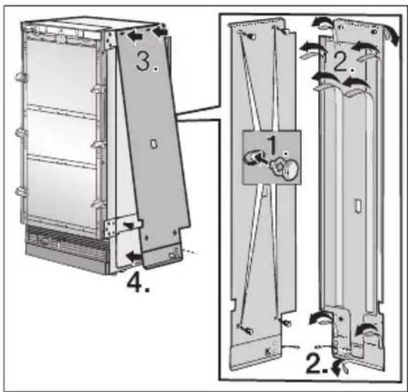 MIELE KSK 2001 - Monter le chauffage létéral - 1
