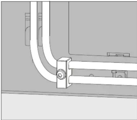 MIELE DOS G 801 Flex - Passe-cables pour tuyaux de dosage - 1
