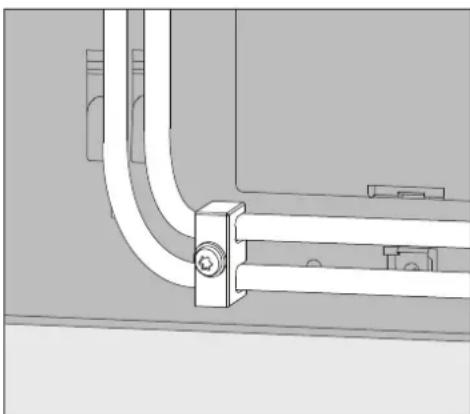 MIELE DOS G 801 Flex - Zugentlastung fur Dosierschläuche - 1