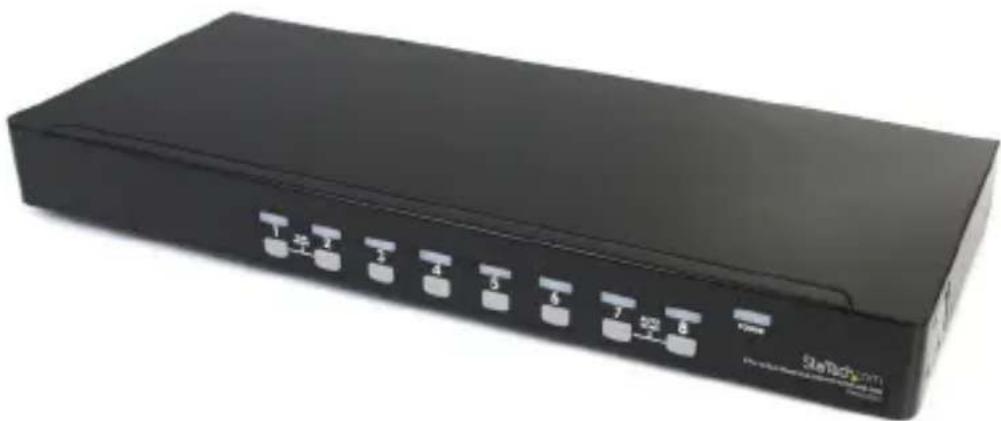 StarTech.com SV831DUSBUK - ラックマウント対応 USB接続 KVMスイッチ - 1