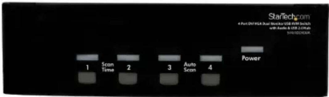StarTech.com SV231DDVDUA - 2/4ロームDVI VGAデュルモニタ USB KVMスイット（才一テ才おはUSB 2.0八付) - 1