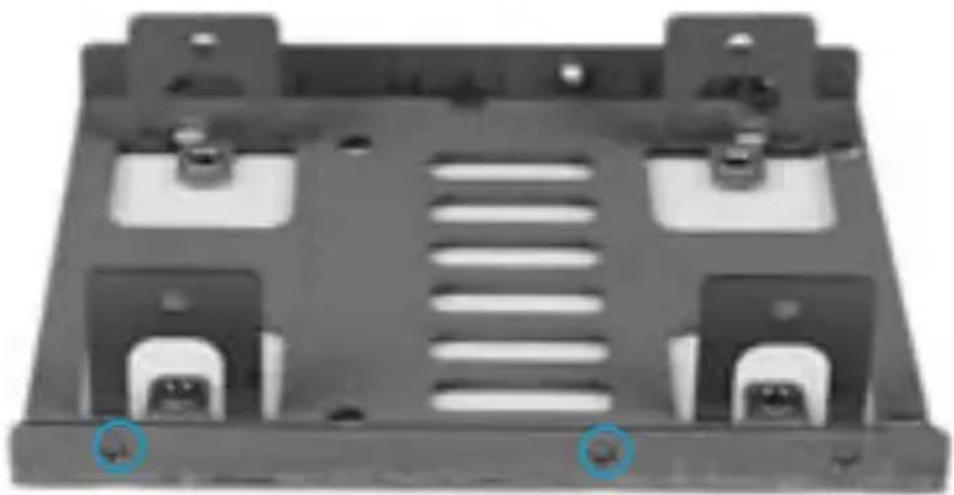 StarTech.com BRACKET25X2 - 側面取付穴 - 1