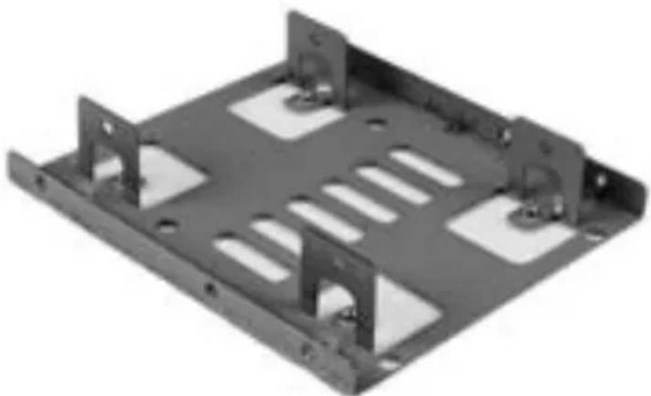 StarTech.com BRACKET25X2 - 2.5インSATASSD/HDD(x2)用3.5イン取付キット - 1