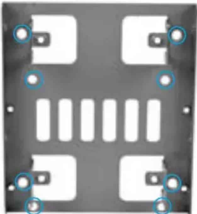 StarTech.com BRACKET25X2 - 下部取付穴 - 3