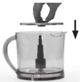 BREVILLE All In One BSB530 - Utilisation de la râpe réversible - 2