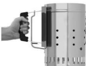 Char-Griller Side Fire Box 72424 - Rotisserie - 2