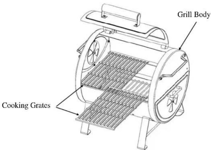 Grill Body Cooking Grates