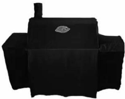 Char-Griller Side Fire Box 72424 - Cover Custom Fit - 1