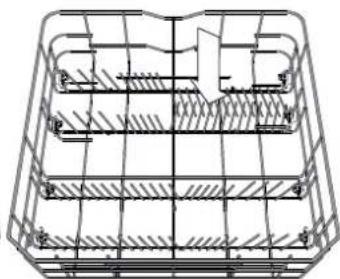 HOTPOINT HFC 3C41 CW X - LOWER RACK - 2